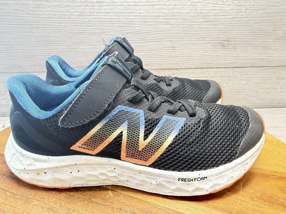 Kids’ New Balance 680v6 YA680BG6 Black|Ghost Pepper - Youth 2